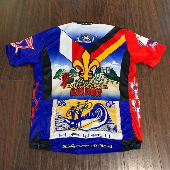 2001 Louis Garneau Durango Cycling Jersey XXL - Picture 2 of 4